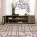 Coaster Furniture Keese 702333 2-door Wood 70" TV Stand Media Console - Mango Brown IMAGE 11