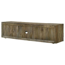  Coaster Furniture Keese 702333 2-door Wood 70" TV Stand Media Console - Mango Brown IMAGE 8