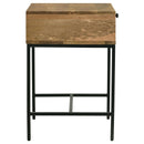  Coaster Furniture Stephie 704697 Rectangular Side End Table with Storage - Honey Brown IMAGE 10