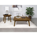  Coaster Furniture Westerly 707797 Square Wood Side End Table - Walnut Brown IMAGE 5