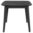 Coaster Furniture Radley 708490 3-piece Rectangular Coffee Table Set - Black IMAGE 4