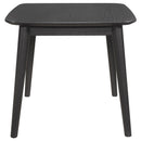  Coaster Furniture Radley 708490 3-piece Rectangular Coffee Table Set - Black IMAGE 5