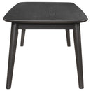  Coaster Furniture Radley 708490 3-piece Rectangular Coffee Table Set - Black IMAGE 8