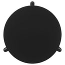  Coaster Furniture Cordova 709677 Round Solid Wood End Table - Black IMAGE 4
