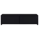  Coaster Furniture Jupiter 736303 4-door Engineered Wood 79-inch TV Stand - Black IMAGE 8