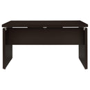  Coaster Furniture Skylar 800891L 83-inch L-Shaped Office Computer Desk - Cappuccino IMAGE 7