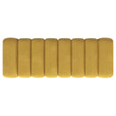  Coaster Furniture Summer 910292 Fabric Upholstered Tufted Accent Bench - Mustard Yellow IMAGE 6