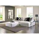  Jackson Furniture Arlo 404528 Cocktail Ottoman - Arctic IMAGE 3