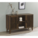  Coaster Furniture Torin 950392 2-door Engineered Wood Accent Cabinet - Dark Pine IMAGE 2