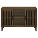 Coaster Furniture Torin 950392 2-door Engineered Wood Accent Cabinet - Dark Pine IMAGE 4