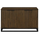  Coaster Furniture Ryatt 950393 4-door Engineered Wood Accent Cabinet - Dark Pine IMAGE 4