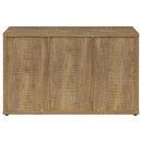  Coaster Furniture Pepita 950395 3-door Engineered Wood Accent Cabinet - Mango Brown IMAGE 7
