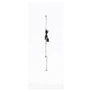  Coaster Furniture Cabra 950397 4-door LED Curio Display Cabinet - White High Gloss IMAGE 8