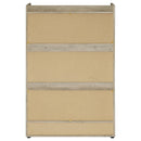  Coaster Furniture Denia 950404 3-tier Engineered Wood Shoe Cabinet - Grey IMAGE 9