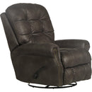  Catnapper Simpson 45695 Swivel Glider Recliner - Steel IMAGE 1