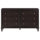  Coaster Furniture Emberlyn 223063 6-Drawer Dresser - Brown IMAGE 2