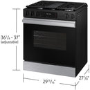  Samsung 6.0 cu. ft. Bespoke Smart Slide-In Gas Range NSG6DG8300SR/AA IMAGE 11