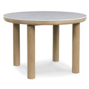  Signature Design by Ashley Sawdyn D427-15 Round Dining Room Table IMAGE 1