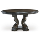  Signature Design by Ashley Maylee D947D7 Dining Table IMAGE 2