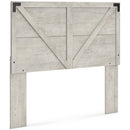  Signature Design by Ashley Shawburn EB4123-157 Queen Crossbuck Panel Headboard IMAGE 1