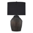  Signature Design by Ashley Naareman L100804 Terracotta Table Lamp IMAGE 1