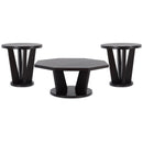  Signature Design by Ashley Chasinfield T458T1 Coffee Table and 2 End Tables IMAGE 1