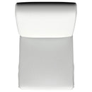  Coaster Furniture Shawna 100748 Upholstered Skirted Side Chair - White IMAGE 9