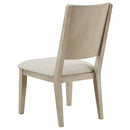  Coaster Furniture Trofello 123122 Cushioned Dining Side Chair - White Washed IMAGE 5