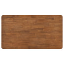  Coaster Furniture Hollyoak 183041 Rectangular 63-inch Wood Dining Table - Walnut IMAGE 6