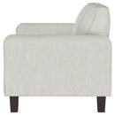  Coaster Furniture Deerhurst 509648 Upholstered Track Arm Tufted Loveseat - Greige IMAGE 4