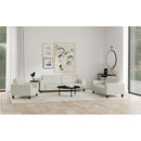  Coaster Furniture Deerhurst 509649 Upholstered Track Arm Tufted Accent Chair - Greige IMAGE 10