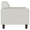  Coaster Furniture Deerhurst 509649 Upholstered Track Arm Tufted Accent Chair - Greige IMAGE 8