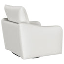  Coaster Furniture Madia 903391 Upholstered Sloped Arm Swivel Glider Chair - Vanilla IMAGE 7