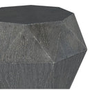  Coaster Furniture Jacinto 931159 Octagonal Solid Mango Wood Side Table - Grey IMAGE 4