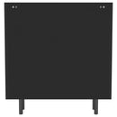  Coaster Furniture Dalia 950385 2-door Accent Storage Cabinet with Shelving - Black IMAGE 6