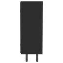  Coaster Furniture Dalia 950385 2-door Accent Storage Cabinet with Shelving - Black IMAGE 8