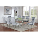  Furniture of America Adalia CM3241SV-T Dining Table IMAGE 3