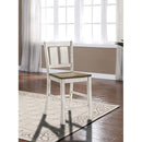  Furniture of America Dakota CM3289BR-PC-2PK Counter Height Chair IMAGE 2