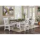 Furniture of America Auletta CM3417GY-T-TABLE Dining Table IMAGE 3