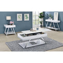  Furniture of America Titus CM4193WH-E End Table IMAGE 2