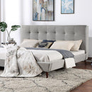  Furniture of America Leomin CM7241GY-Q Queen Bed IMAGE 1