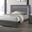  Furniture of America Alison CM7416GY-EK King Bed IMAGE 1