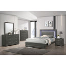  Furniture of America Alison CM7416GY-Q Queen Bed IMAGE 2