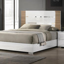  Furniture of America Erlangen CM7462WH-CK California King Bed IMAGE 1
