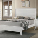 Furniture of America Dortmund CM7465WH-CK California King Bed IMAGE 1