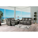  Furniture of America Phineas CM9921GY-LV-PM Power Loveseat IMAGE 2