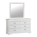  Furniture of America Louis Philippe FM7866WH-Q Queen Bed IMAGE 4