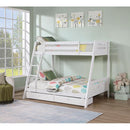  Furniture of America Emilee FM-BK003WH Twin/Full Bunk Bed IMAGE 5
