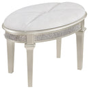  Coaster Furniture Evangeline 223397-SET 4-drawer Vanity Set with Stool - Silver Oak IMAGE 9