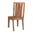  Coast2Coast Burke 62451 Set of 2 Solid Wood Curved Back Dining Side Chairs with Scoop Seat IMAGE 11